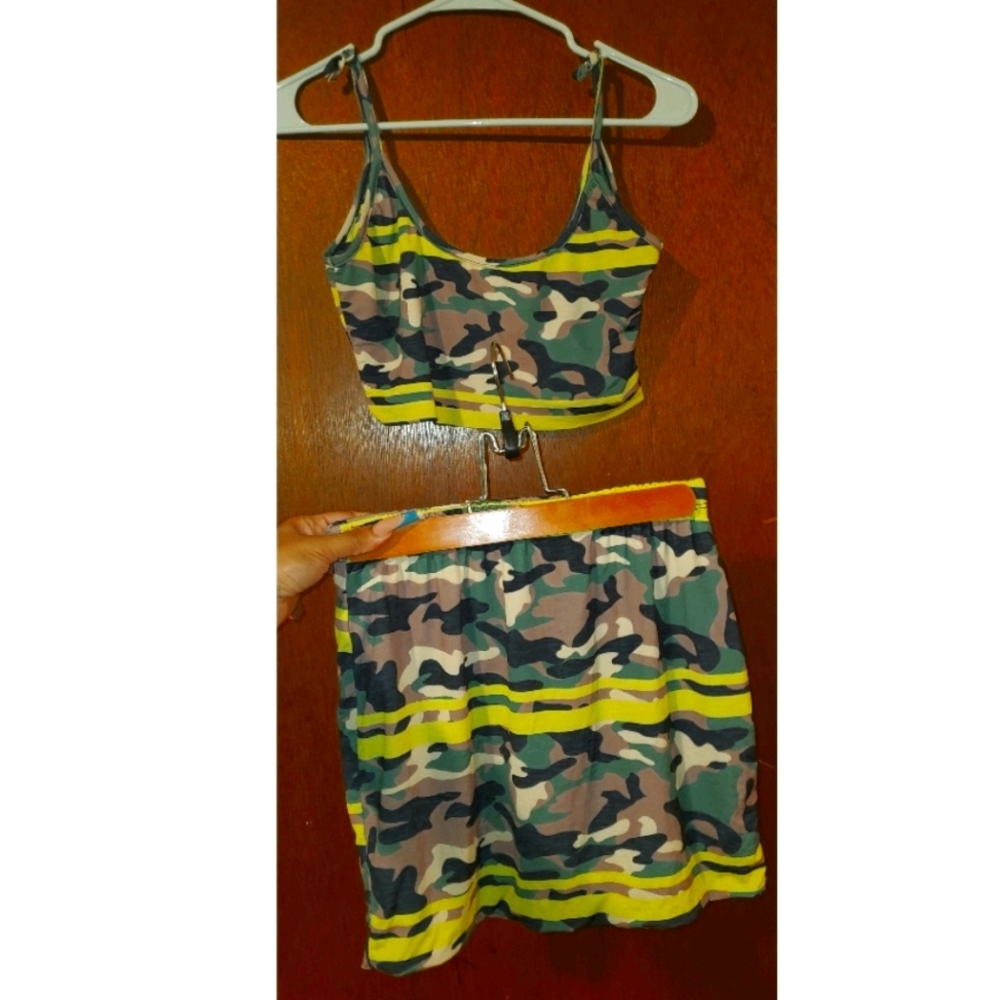 Camo & neon set